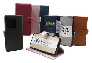 Skimblocker Sony Xperia 1 VIII Lommebok Deksel