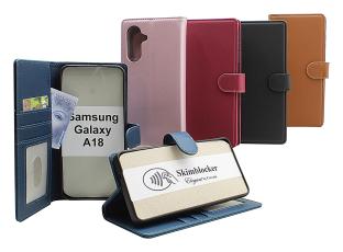 Skimblocker Samsung Galaxy A18 LTE Lommebok Deksel