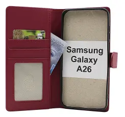 Skimblocker Samsung Galaxy A26 Lommebok Deksel