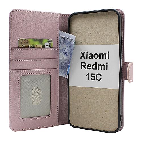 Skimblocker Xiaomi Redmi 15C Lommebok Deksel