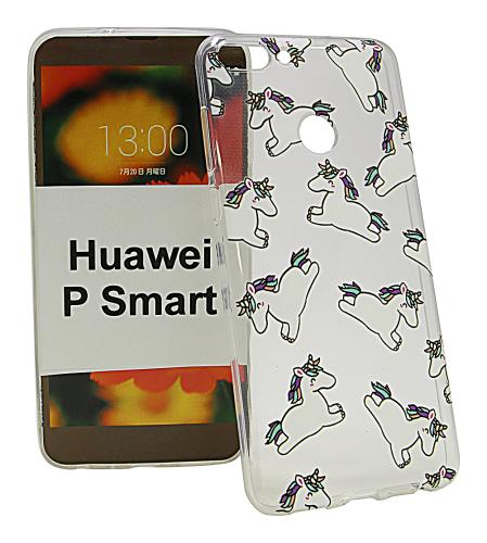 TPU Designdeksel Huawei P Smart