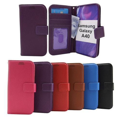 New Standcase Wallet Samsung Galaxy A40 (A405FN/DS)