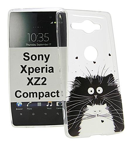 TPU Designdeksel Sony Xperia XZ2 Compact (H8324)