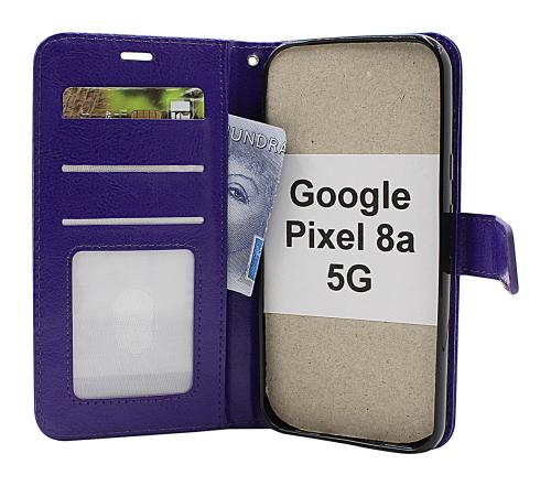 Crazy Horse Wallet Google Pixel 8a 5G