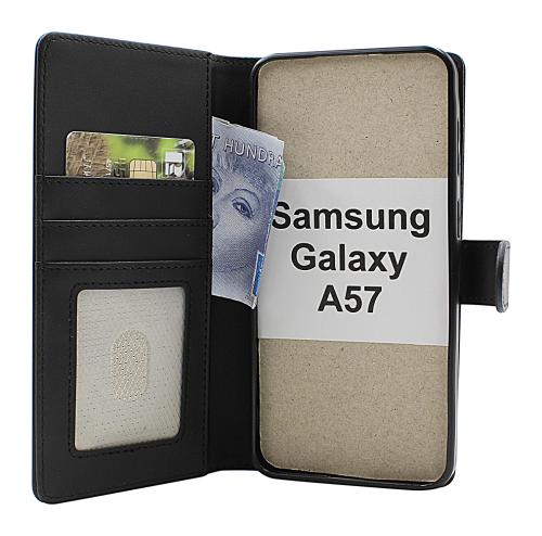 Skimblocker Samsung Galaxy A57 5G Magnet Lommebok Deksel