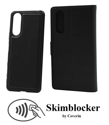 Skimblocker Sony Xperia 5 II (XQ-AS52) XL Magnet Lommebok Deksel