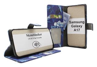 Skimblocker Samsung Galaxy A17 Lommebok Deksel Design