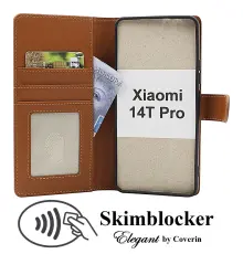 Skimblocker Xiaomi 14T Pro Lommebok Deksel