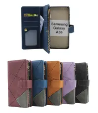 XL Samsung Galaxy A36 Luksus Lommebok Deksel