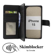 Skimblocker iPhone 15 XL Lommebok Deksel