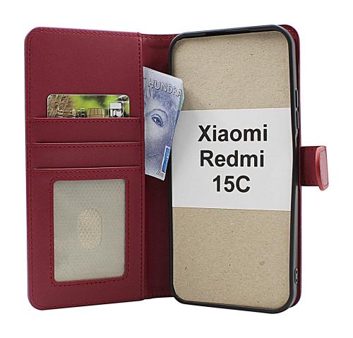 Skimblocker Xiaomi Redmi 15C Lommebok Deksel