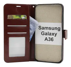 Crazy Horse Samsung Galaxy A36 Lommebok Deksel