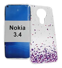 TPU Designdeksel Nokia 3.4