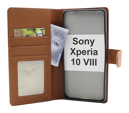 Skimblocker Sony Xperia 10 VIII Lommebok Deksel