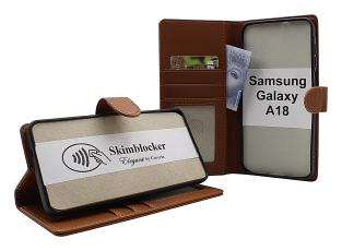 Skimblocker Samsung Galaxy A18 LTE Lommebok Deksel