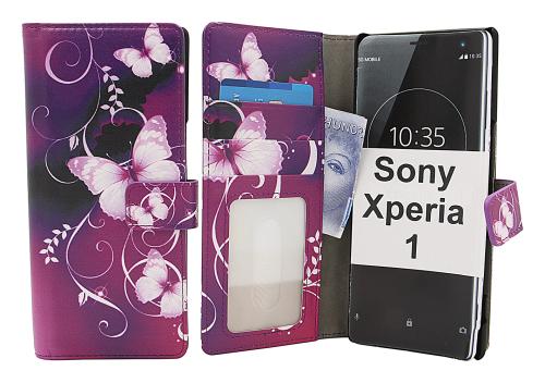 Skimblocker Magnet Designwallet Sony Xperia 1 (J9110)