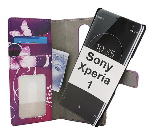 Skimblocker Magnet Designwallet Sony Xperia 1 (J9110)