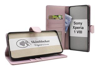 Skimblocker Sony Xperia 1 VIII Lommebok Deksel