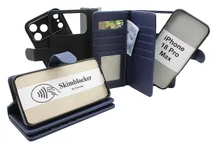 Skimblocker iPhone 18 Pro Max XL Magnet Lommebok Deksel