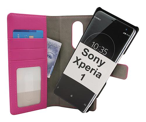 Skimblocker Magnet Wallet Sony Xperia 1 (J9110)