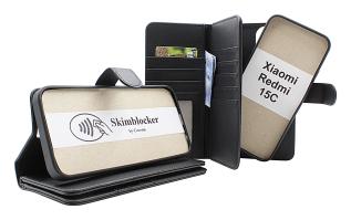 Skimblocker Xiaomi Redmi 15C XL Magnet Lommebok Deksel