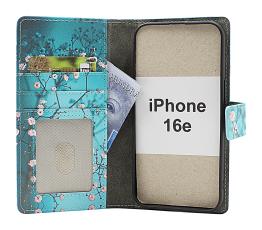 Skimblocker iPhone 16e Lommebok Deksel Design