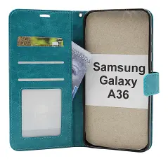 Crazy Horse Samsung Galaxy A36 Lommebok Deksel