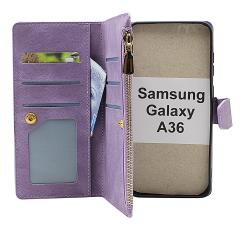 XL Samsung Galaxy A36 Luksus Lommebok Deksel