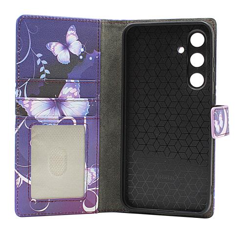 Skimblocker Samsung Galaxy S25 FE Magnet Lommebok Deksel Design