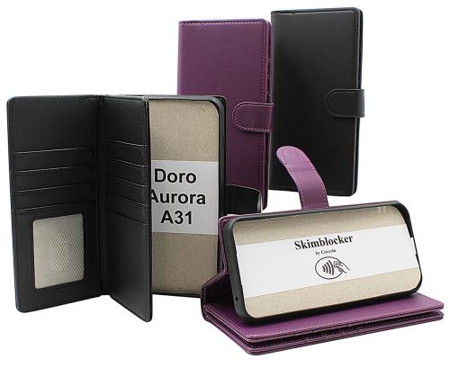 Skimblocker Doro Aurora A31 XL Lommebok Deksel