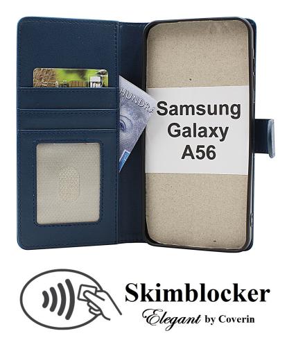 Skimblocker Samsung Galaxy A56 Lommebok Deksel