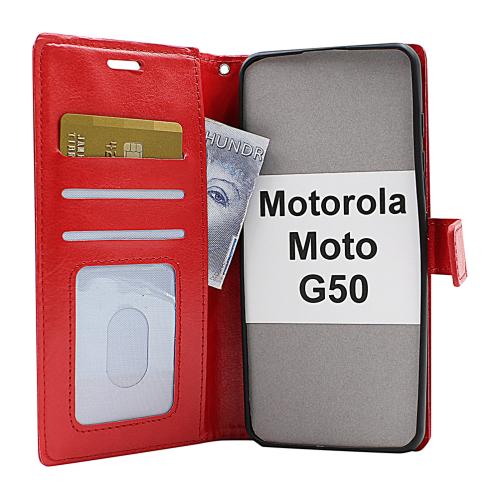 Crazy Horse Wallet Motorola Moto G50