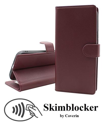 Skimblocker Motorola Moto G55 5G Magnet Lommebok Deksel