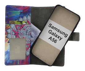 Skimblocker Samsung Galaxy A56 Magnet Lommebok Deksel Design
