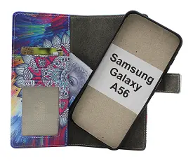 Skimblocker Samsung Galaxy A56 Magnet Lommebok Deksel Design