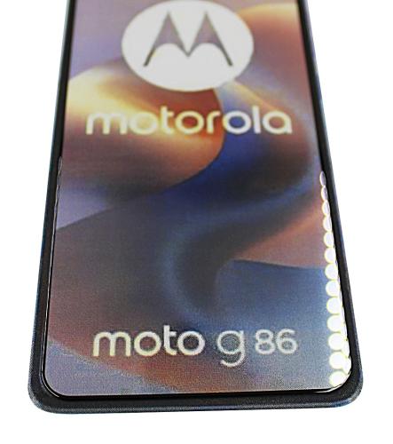 Full Frame Skjermbeskyttelse av glass Motorola Moto G86
