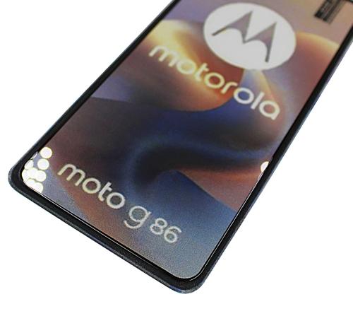 Full Frame Skjermbeskyttelse av glass Motorola Moto G86