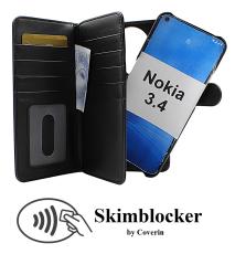 Skimblocker XL Magnet Wallet Nokia 3.4