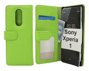 Skimblocker Lommebok-etui Sony Xperia 1 (J9110)