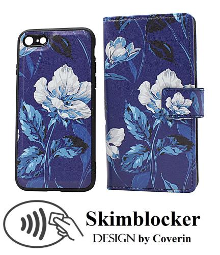 Skimblocker iPhone 6s/7/8/SE (2nd/3rd Gen.) Magnet Lommebok Deksel Design