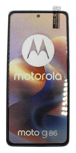 Full Frame Skjermbeskyttelse av glass Motorola Moto G86