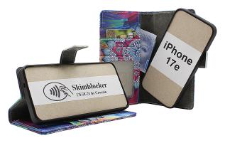 Skimblocker iPhone 17e Magnet Lommebok Deksel Design