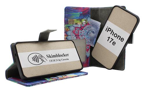 Skimblocker iPhone 17e Magnet Lommebok Deksel Design