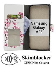 Skimblocker Samsung Galaxy A26 Lommebok Deksel Design