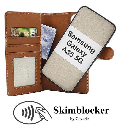 Skimblocker Magnet Wallet Samsung Galaxy A35 5G