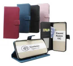 Skimblocker Xiaomi Redmi 15C Lommebok Deksel