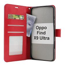 Crazy Horse Oppo Find X9 Ultra Lommebok Deksel