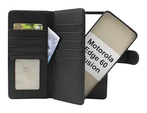 Skimblocker Motorola Edge 60 / 60 Fusion XL Magnet Lommebok Deksel