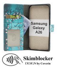 Skimblocker Samsung Galaxy A26 Lommebok Deksel Design