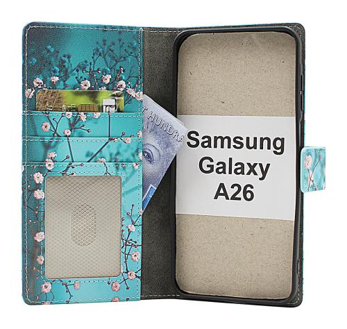Skimblocker Samsung Galaxy A26 Lommebok Deksel Design